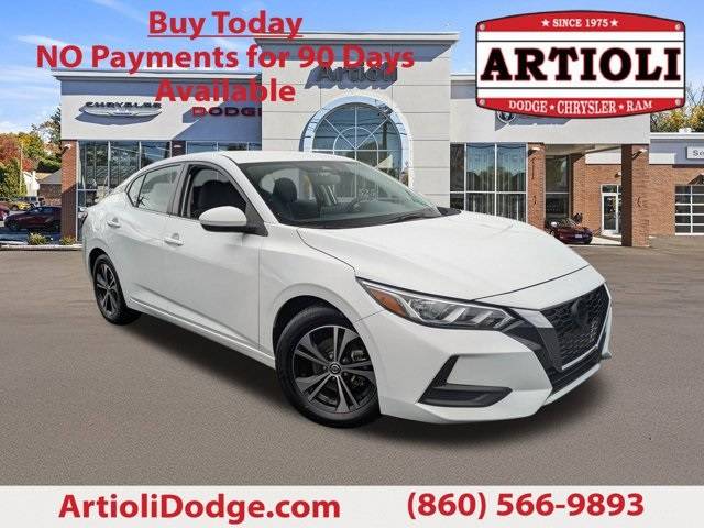 2022 Nissan Sentra SV — Sedan — 52,411 mi — Enfield, CT