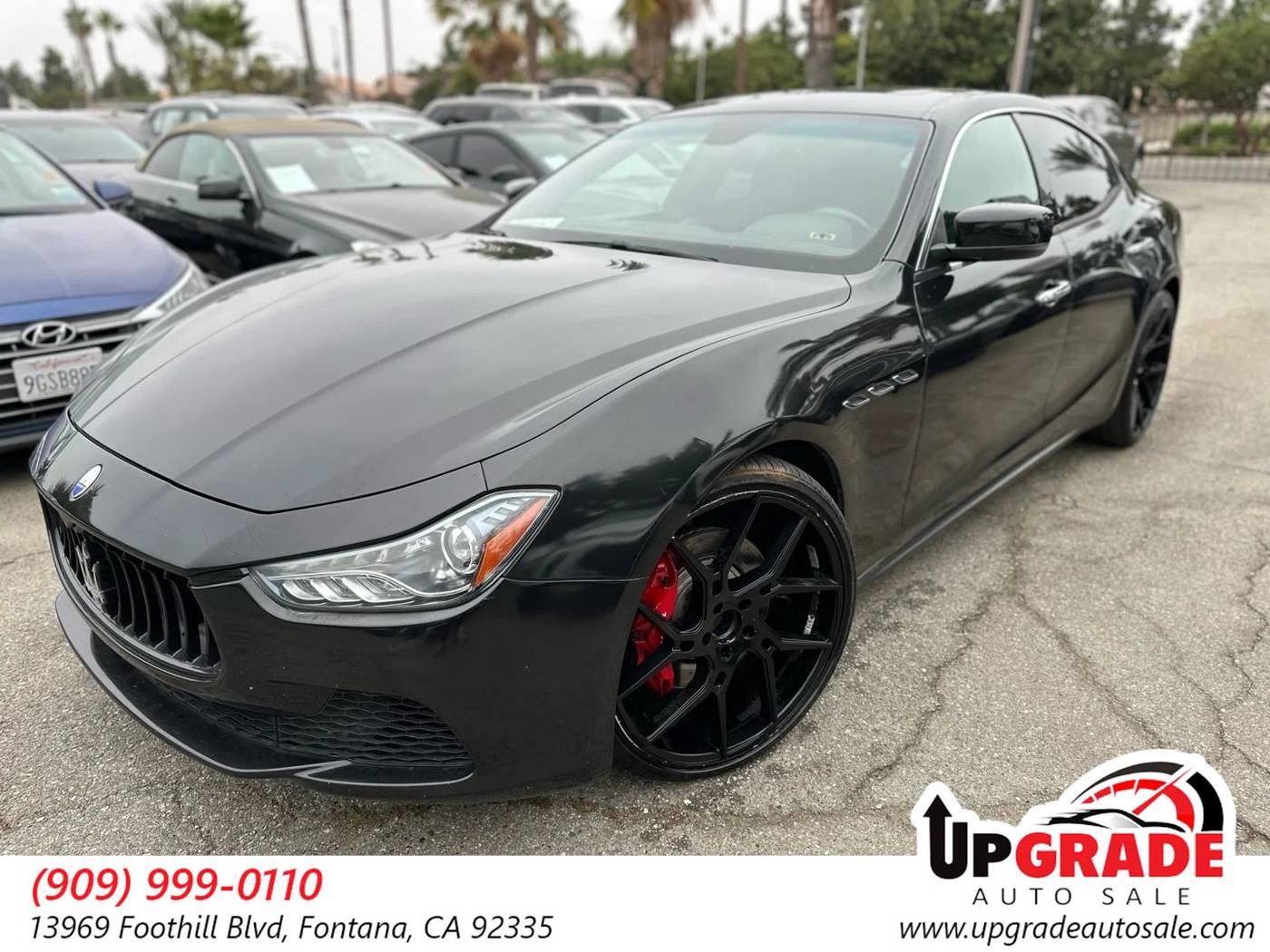 2016 Maserati Ghibli S Q4 — Sedan — 57,313 mi — Fontana, CA