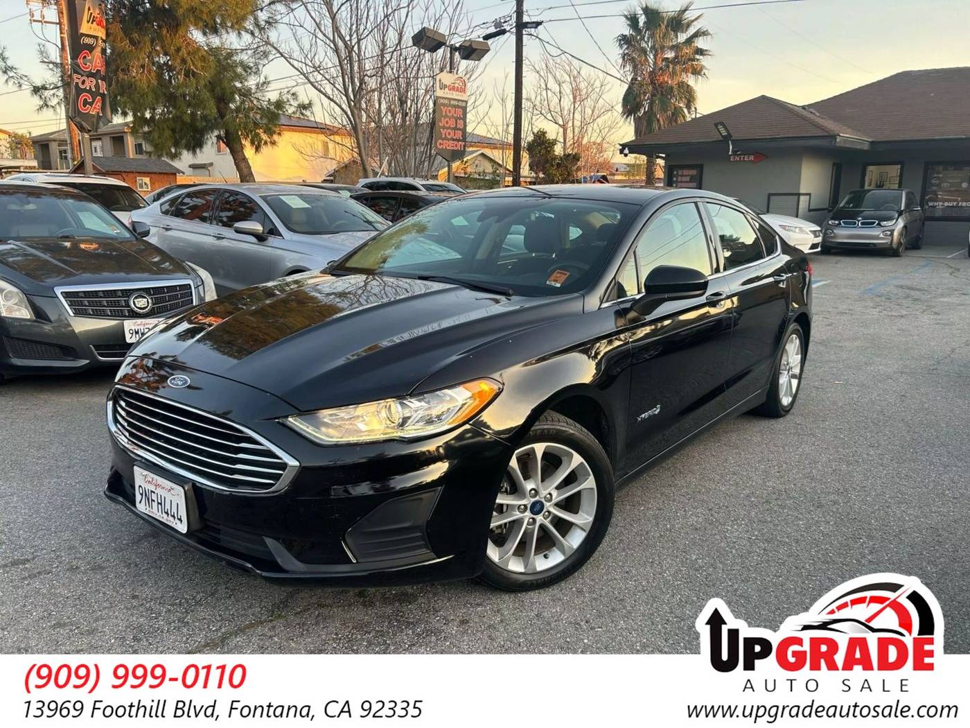 2019 Ford Fusion Hybrid SE — Sedan — 88,834 mi — Fontana, CA