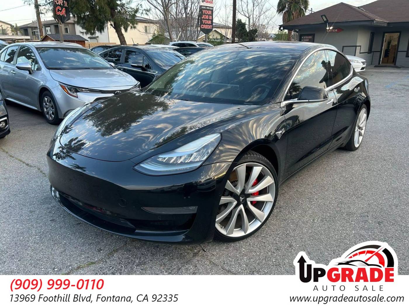 2018 Tesla Model 3 Long Range — Sedan — 116,234 mi — Fontana, CA