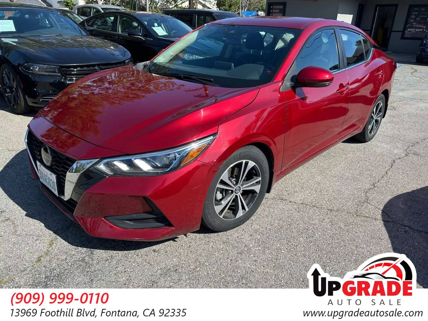 2020 Nissan Sentra SV — Sedan — 55,951 mi — Fontana, CA