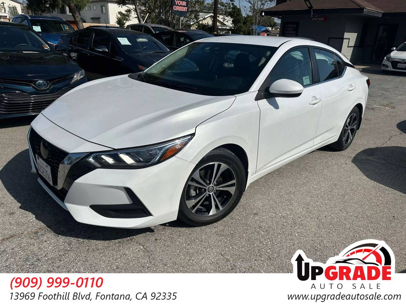2022 Nissan Sentra SV — Sedan — 42,141 mi — Fontana, CA