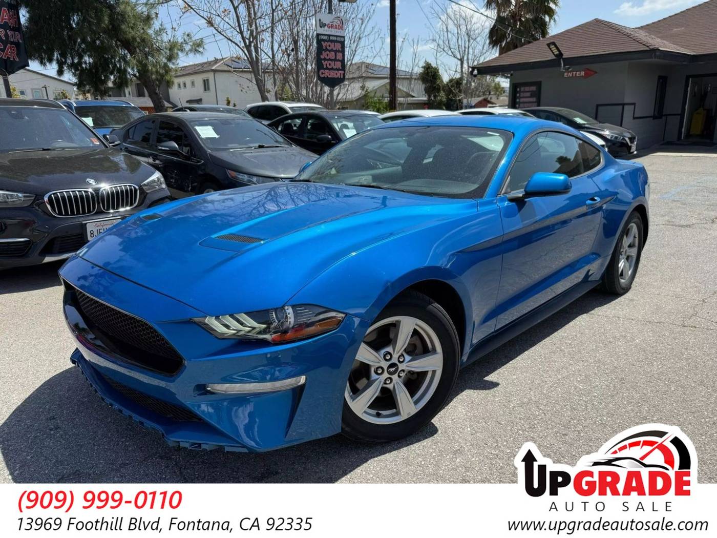 2020 Ford Mustang EcoBoost — Coupe — 52,654 mi — Fontana, CA