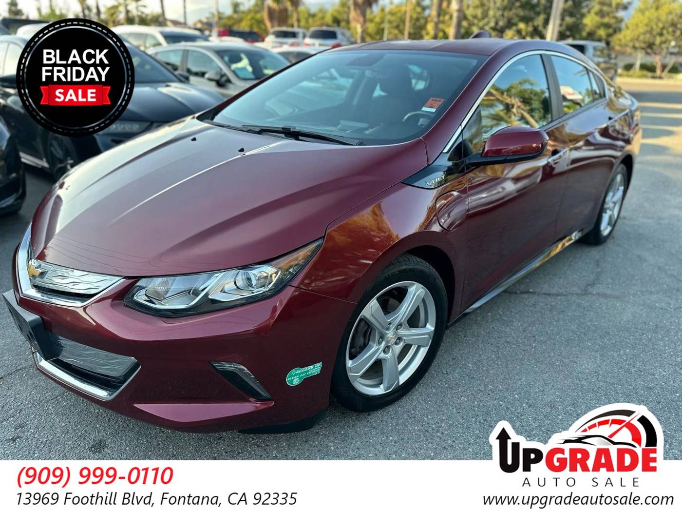 2017 Chevrolet Volt LT — Sedan — 92,834 mi — Fontana, CA