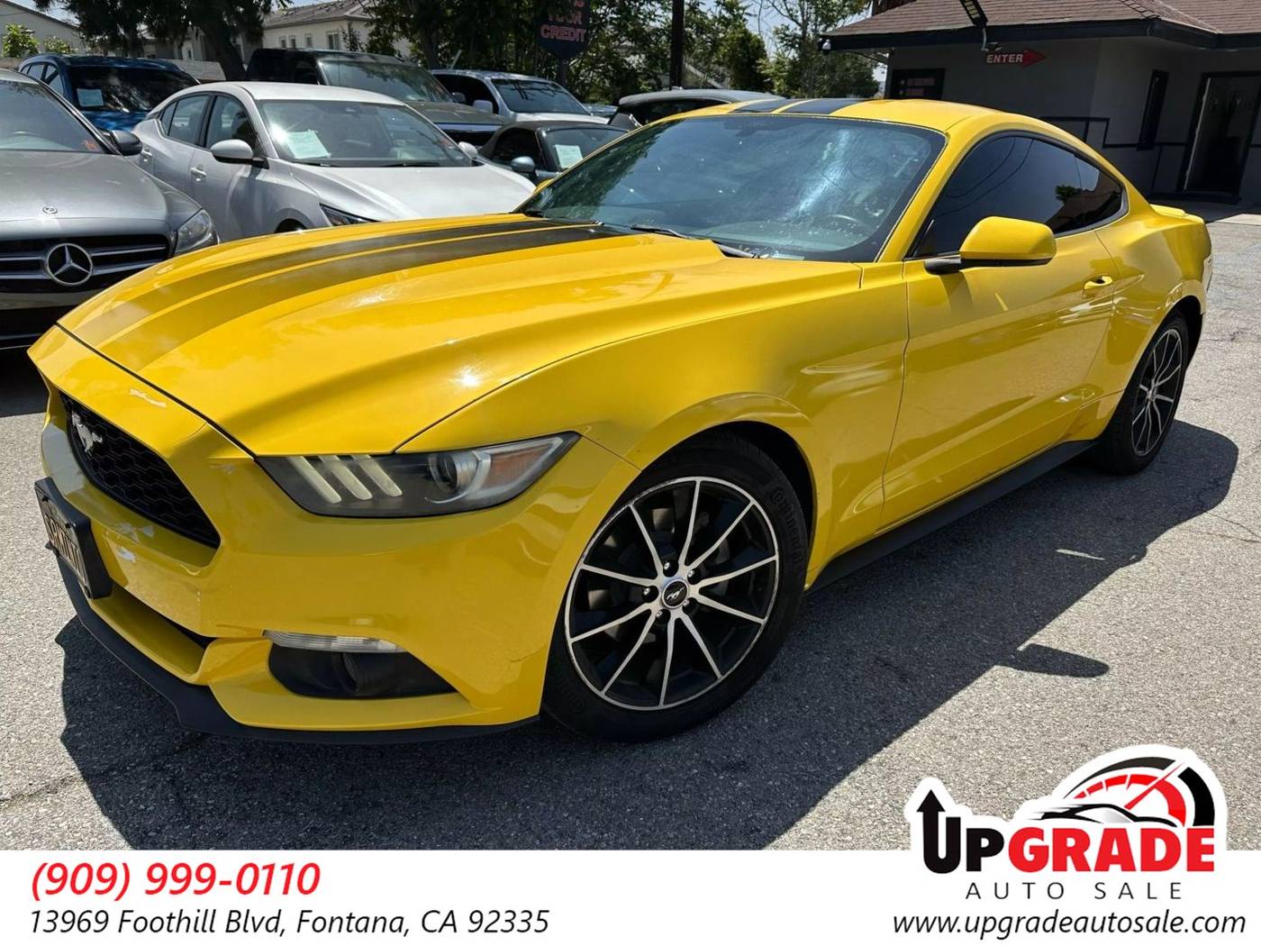 2016 Ford Mustang EcoBoost — Coupe — 86,090 mi — Fontana, CA