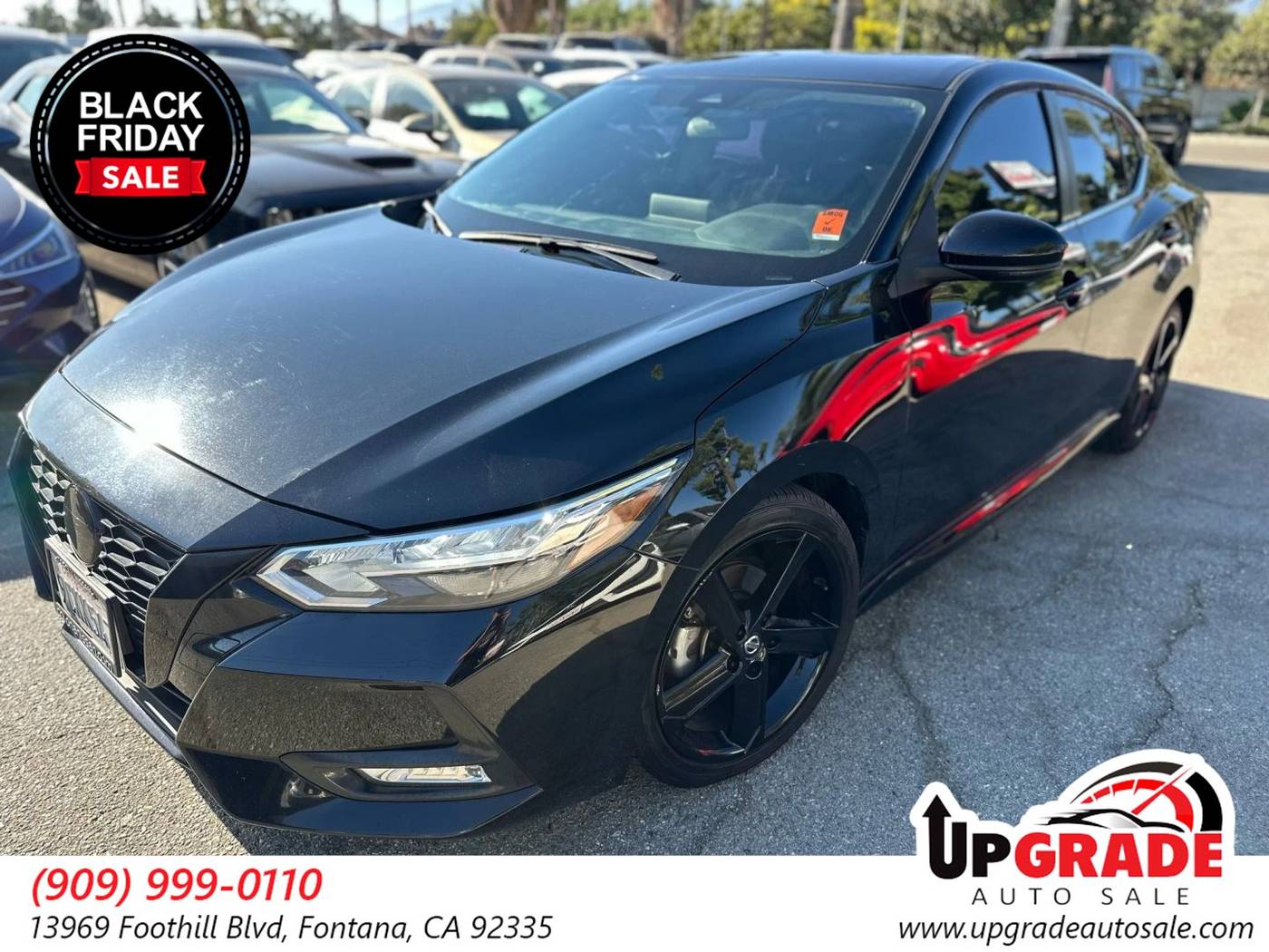 2022 Nissan Sentra SR — Sedan — 60,385 mi — Fontana, CA