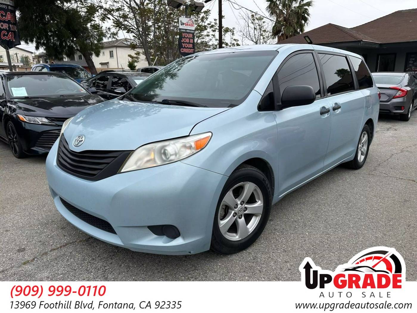 2017 Toyota Sienna L — Minivan — 143,387 mi — Fontana, CA