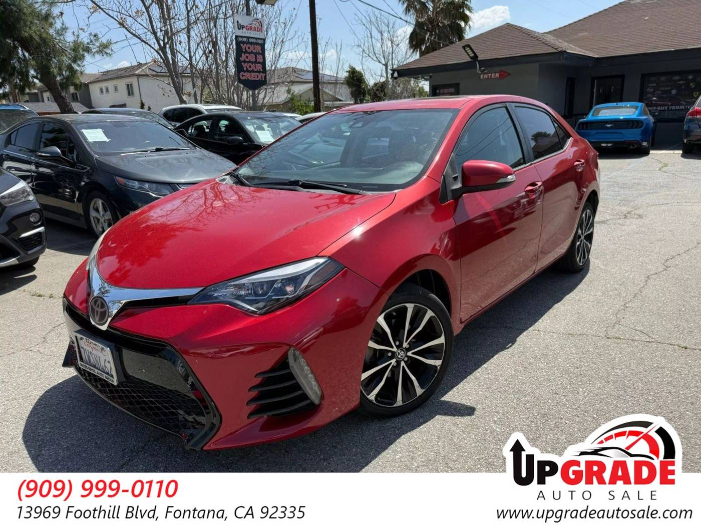 2017 Toyota Corolla SE — Sedan — 133,862 mi — Fontana, CA
