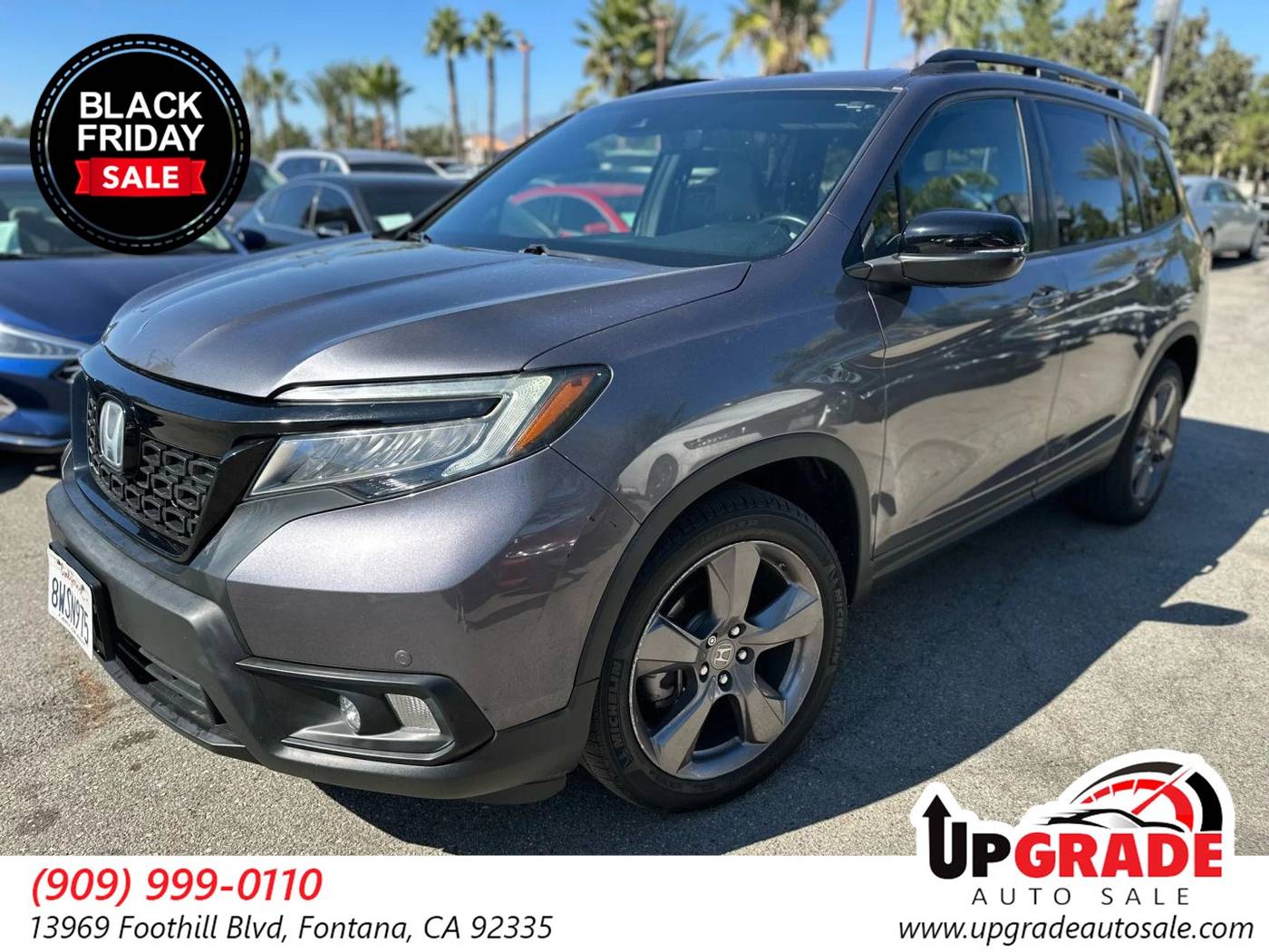 2021 Honda Passport Touring — SUV — 72,675 mi — Fontana, CA