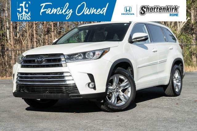 2019 Toyota Highlander Limited — SUV — 46,985 mi — Rome, GA