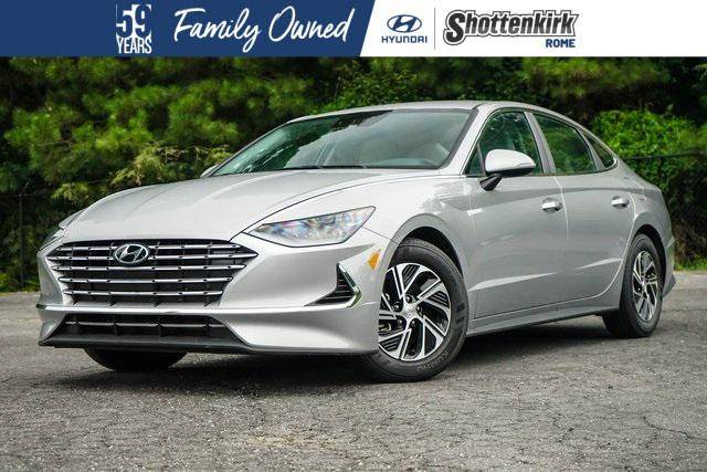 2023 Hyundai Sonata Hybrid Blue — Sedan — 38,527 mi — Rome, GA