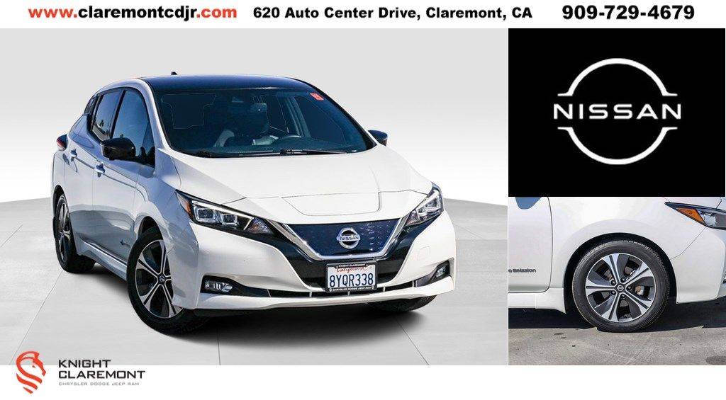 2019 Nissan LEAF SL — Hatchback — 37,783 mi — Claremont, CA