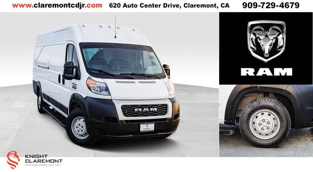 2021 Ram ProMaster Cargo Van 3500 — Cargo Van — 44,268 mi — Claremont, CA