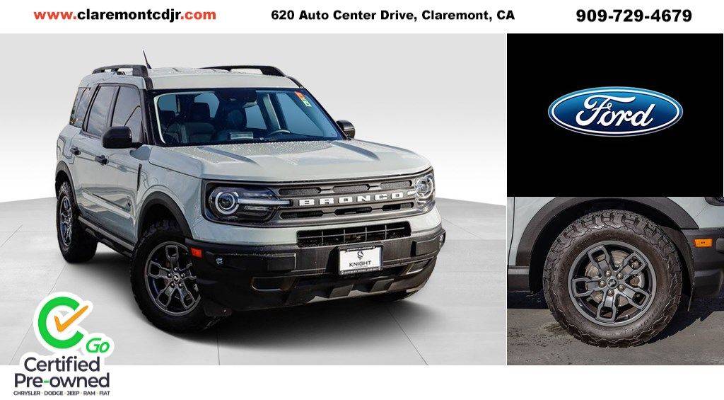 2021 Ford Bronco Sport Big Bend — SUV — 25,998 mi — Claremont, CA