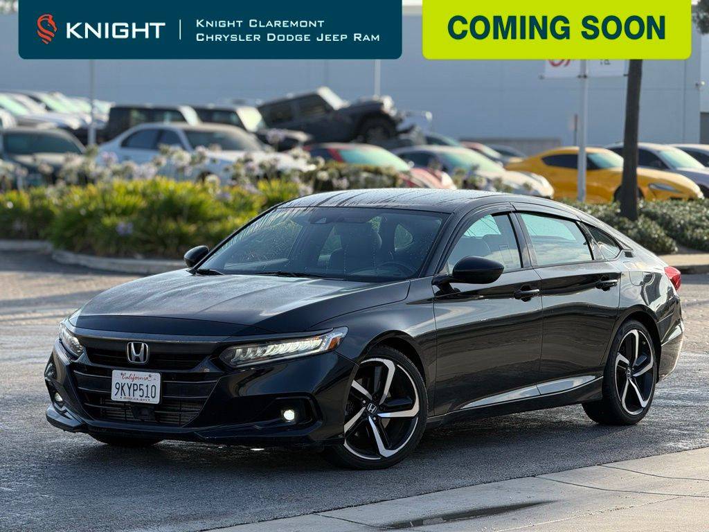 2021 Honda Accord Sport — Sedan — 70,956 mi — Claremont, CA