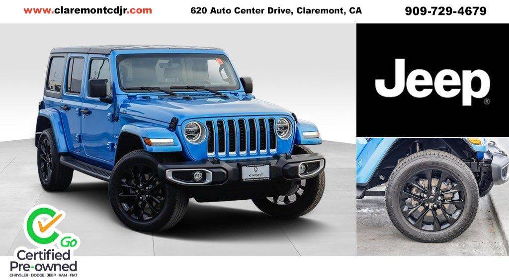 2021 Jeep Wrangler Sahara 4xe — SUV — 33,018 mi — Claremont, CA