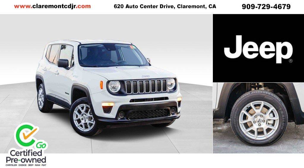 2023 Jeep Renegade Latitude — SUV — 55,561 mi — Claremont, CA