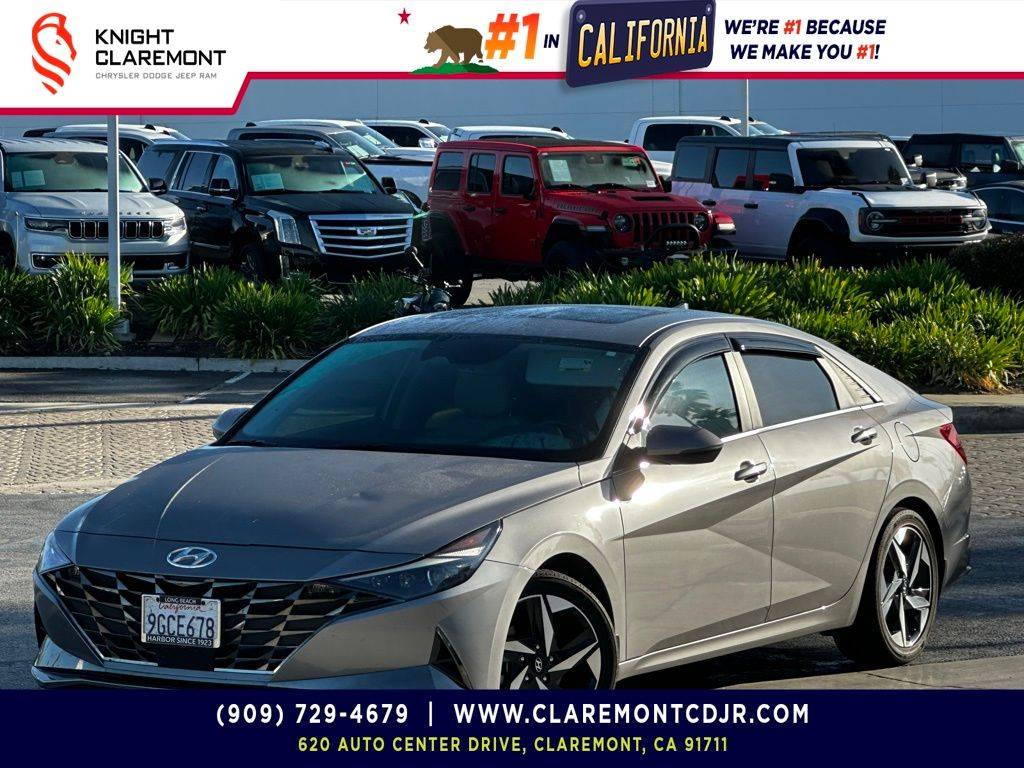 2023 Hyundai Elantra Hybrid Limited — Sedan — 62,434 mi — Claremont, CA