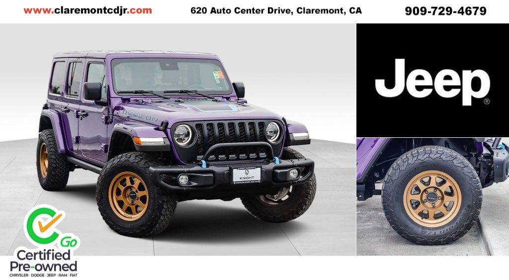 2023 Jeep Wrangler Rubicon 4xe — SUV — 37,481 mi — Claremont, CA