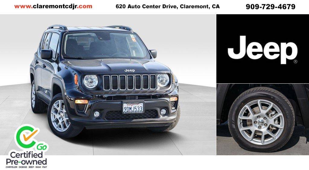 2022 Jeep Renegade Latitude — SUV — 40,004 mi — Claremont, CA