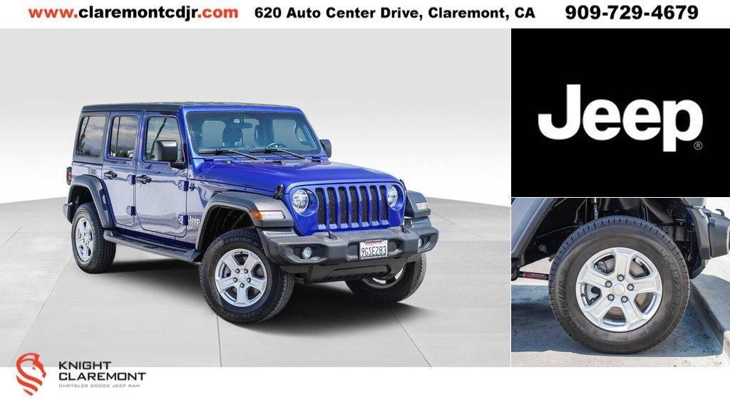 2020 Jeep Wrangler Sport S — SUV — 87,343 mi — Claremont, CA