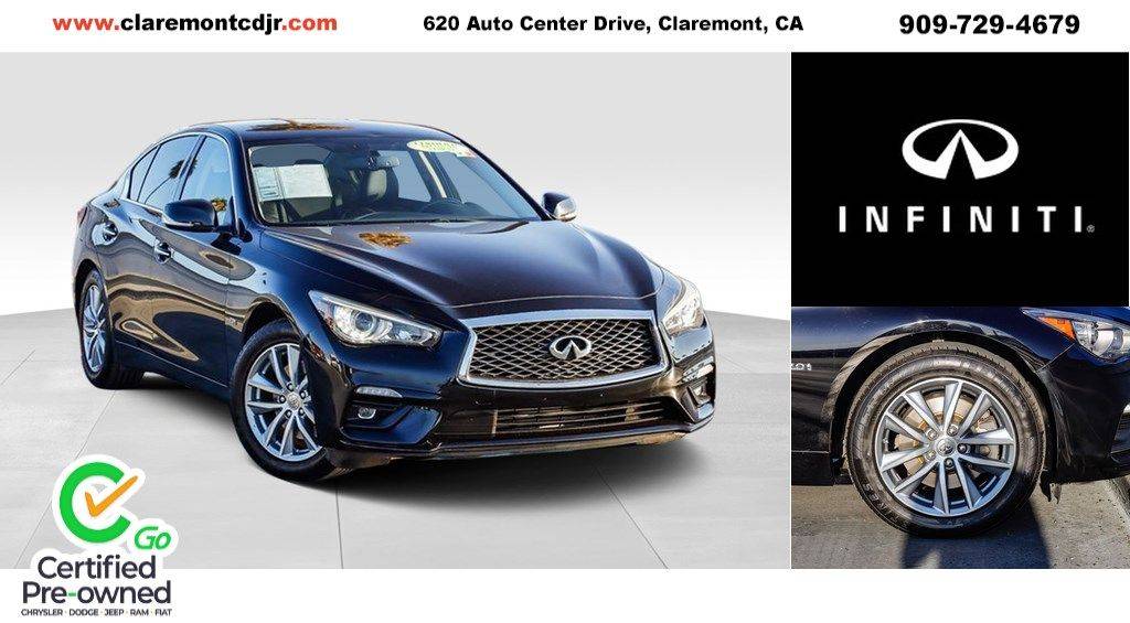 2019 INFINITI Q50 2.0t PURE — Sedan — 60,291 mi — Claremont, CA