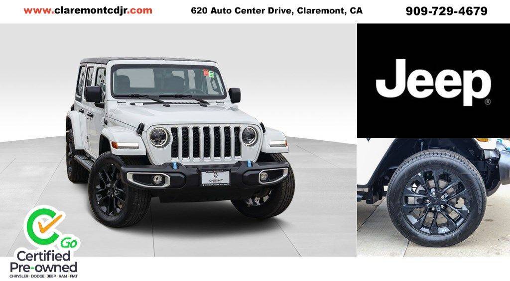 2023 Jeep Wrangler Sahara 4xe — SUV — 46,119 mi — Claremont, CA
