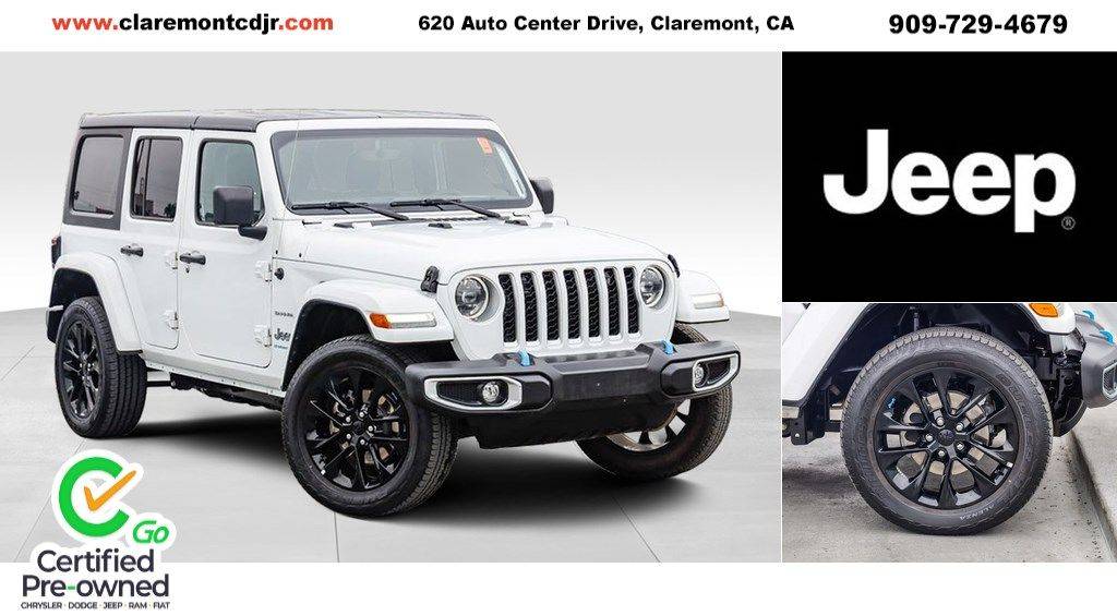 2023 Jeep Wrangler Sahara 4xe — SUV — 47,406 mi — Claremont, CA