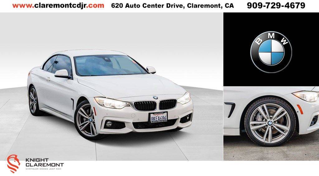 2016 BMW 4 Series 435i — Convertible — 73,327 mi — Claremont, CA