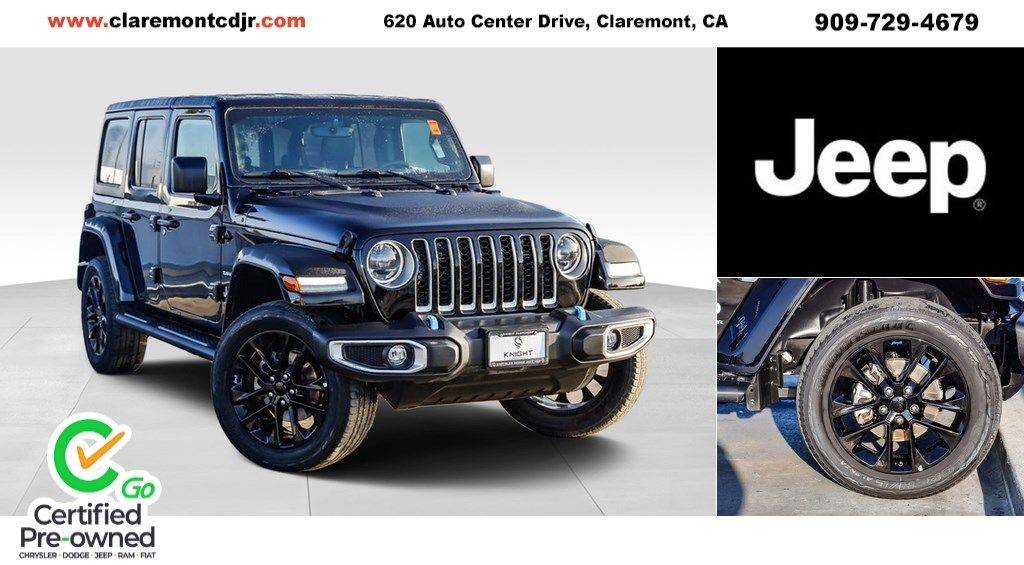 2023 Jeep Wrangler Sahara 4xe — SUV — 44,036 mi — Claremont, CA