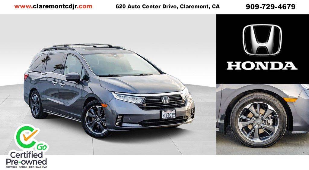 2022 Honda Odyssey Elite — Minivan — 39,500 mi — Claremont, CA