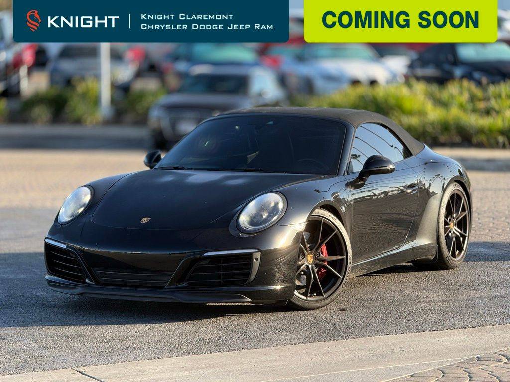 2017 Porsche 911 Carrera S — Convertible — 62,576 mi — Claremont, CA