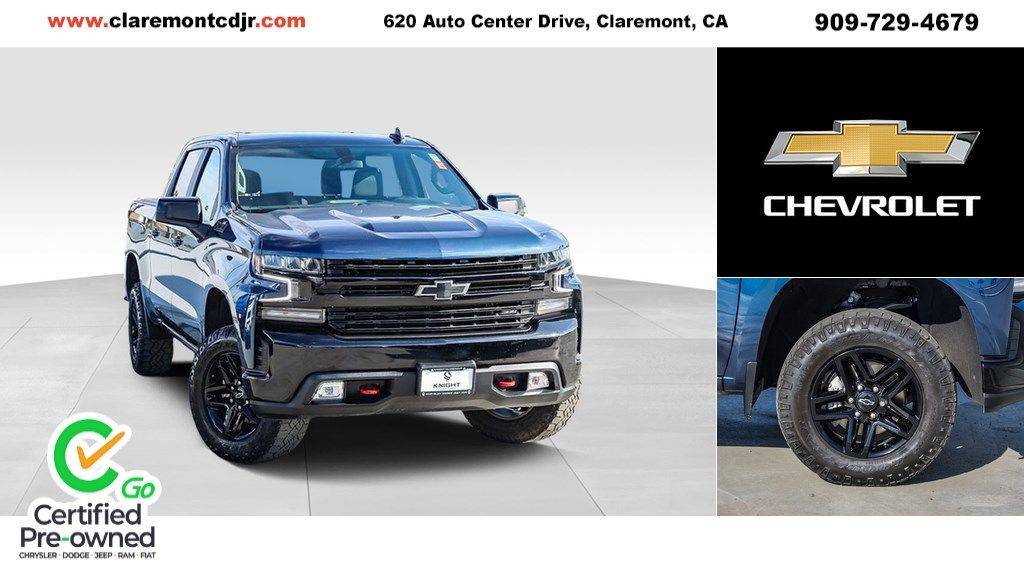 2021 Chevrolet Silverado 1500 LT Trail Boss — Pickup Truck — 61,444 mi — Claremont, CA