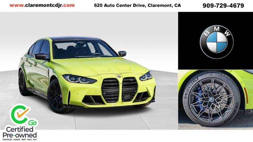2023 BMW M3 Competition — Sedan — 7,287 mi — Claremont, CA