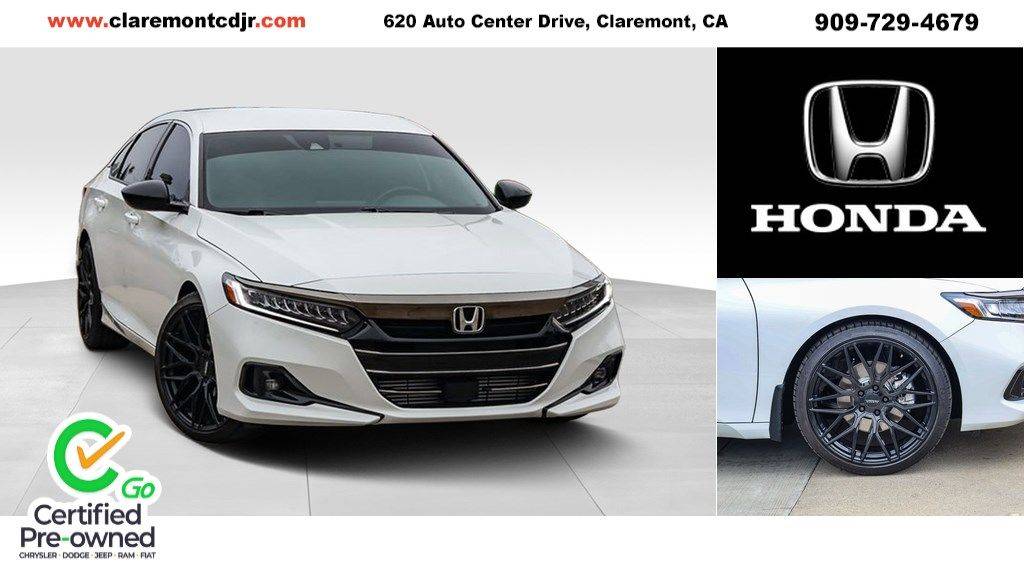 2022 Honda Accord Sport — Sedan — 27,659 mi — Claremont, CA