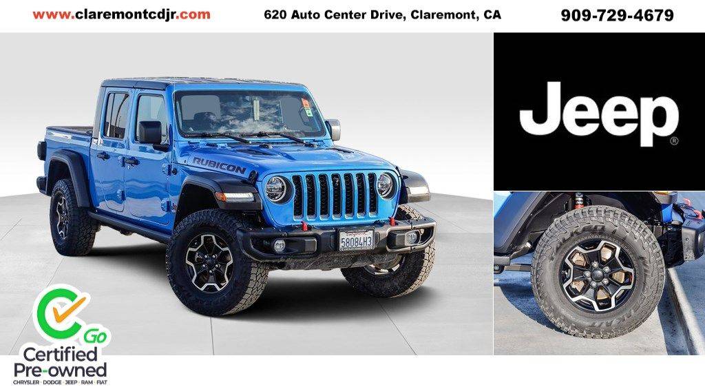 2021 Jeep Gladiator Rubicon — Pickup Truck — 21,107 mi — Claremont, CA