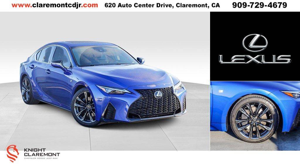 2022 Lexus IS IS 350 F SPORT — Sedan — 43,983 mi — Claremont, CA