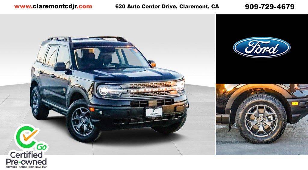 2023 Ford Bronco Sport Badlands — SUV — 19,310 mi — Claremont, CA