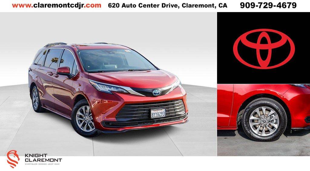 2022 Toyota Sienna LE — Minivan — 115,234 mi — Claremont, CA