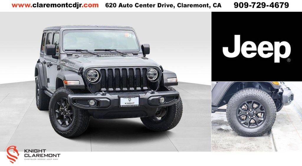 2021 Jeep Wrangler Willys — SUV — 92,548 mi — Claremont, CA