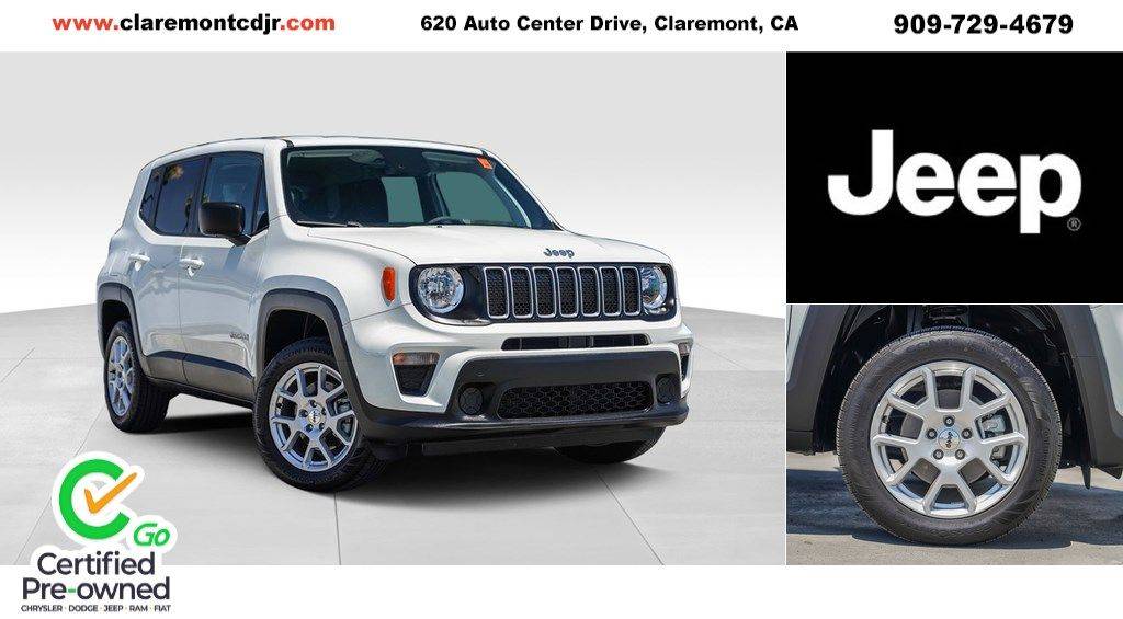 2023 Jeep Renegade Latitude — SUV — 5,468 mi — Claremont, CA