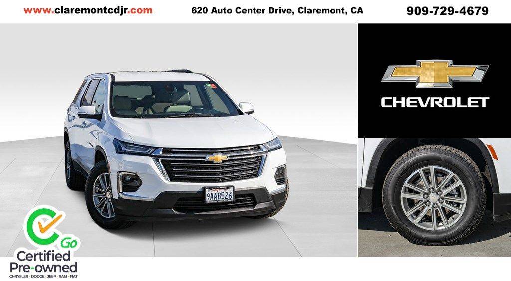 2022 Chevrolet Traverse LT Leather — SUV — 77,369 mi — Claremont, CA