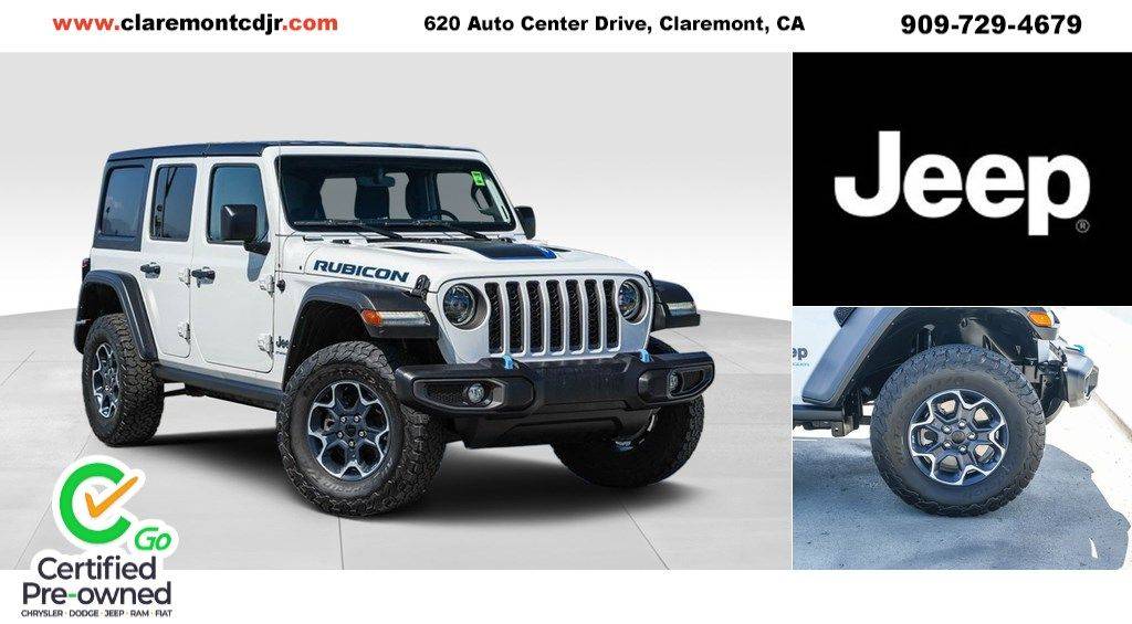 2023 Jeep Wrangler Rubicon 4xe — SUV — 34,436 mi — Claremont, CA