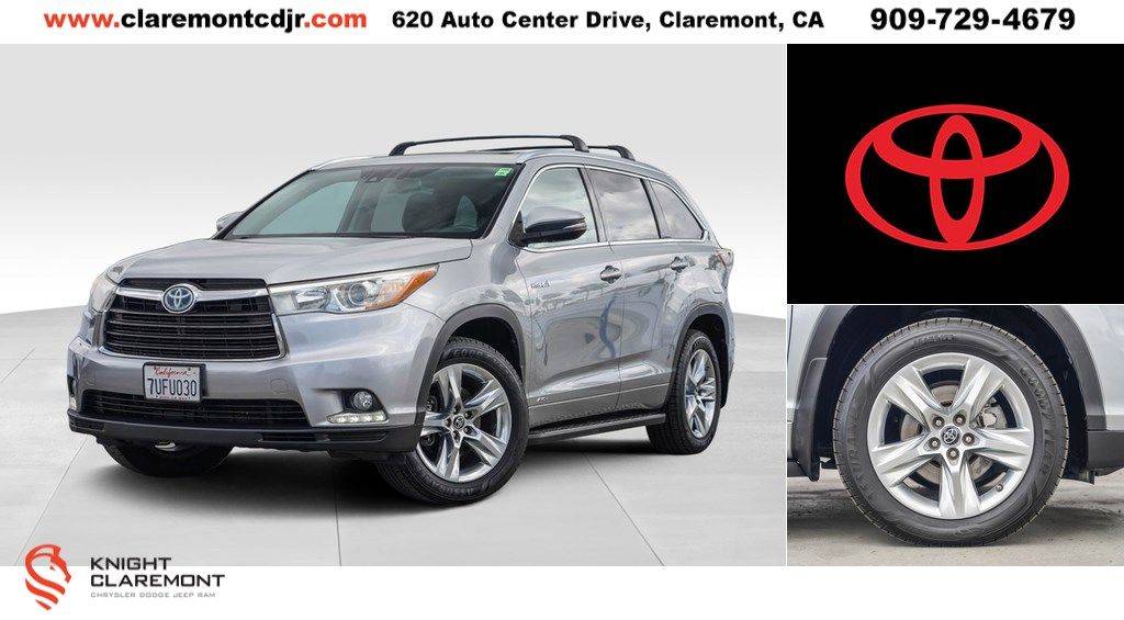 2016 Toyota Highlander Hybrid Limited — SUV — 112,880 mi — Claremont, CA