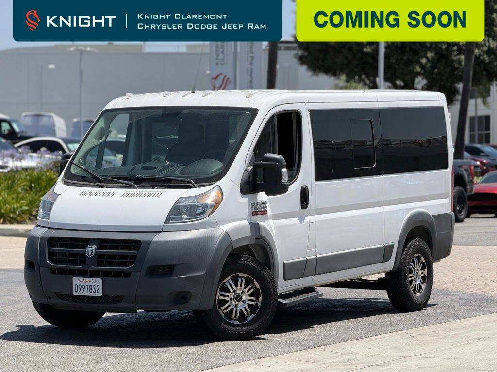 2018 Ram ProMaster Cargo Van 1500 — Cargo Van — 55,757 mi — Claremont, CA
