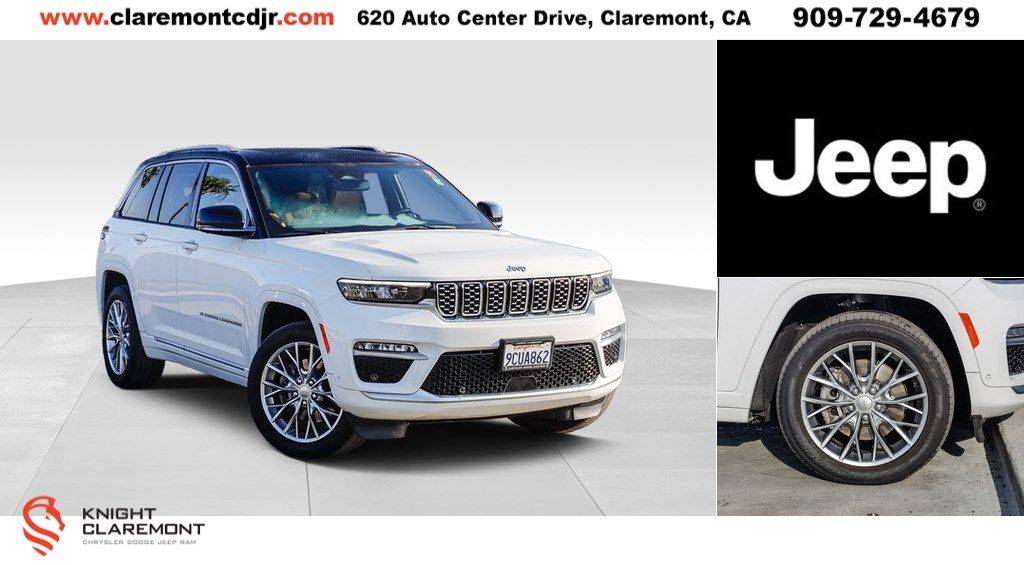 2022 Jeep Grand Cherokee Summit — SUV — 9,100 mi — Claremont, CA