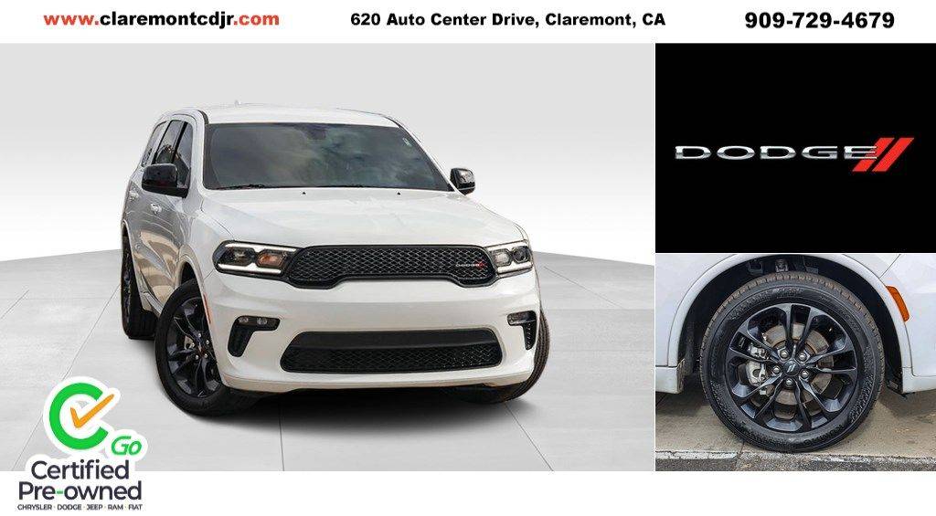 2021 Dodge Durango SXT Plus — SUV — 30,487 mi — Claremont, CA