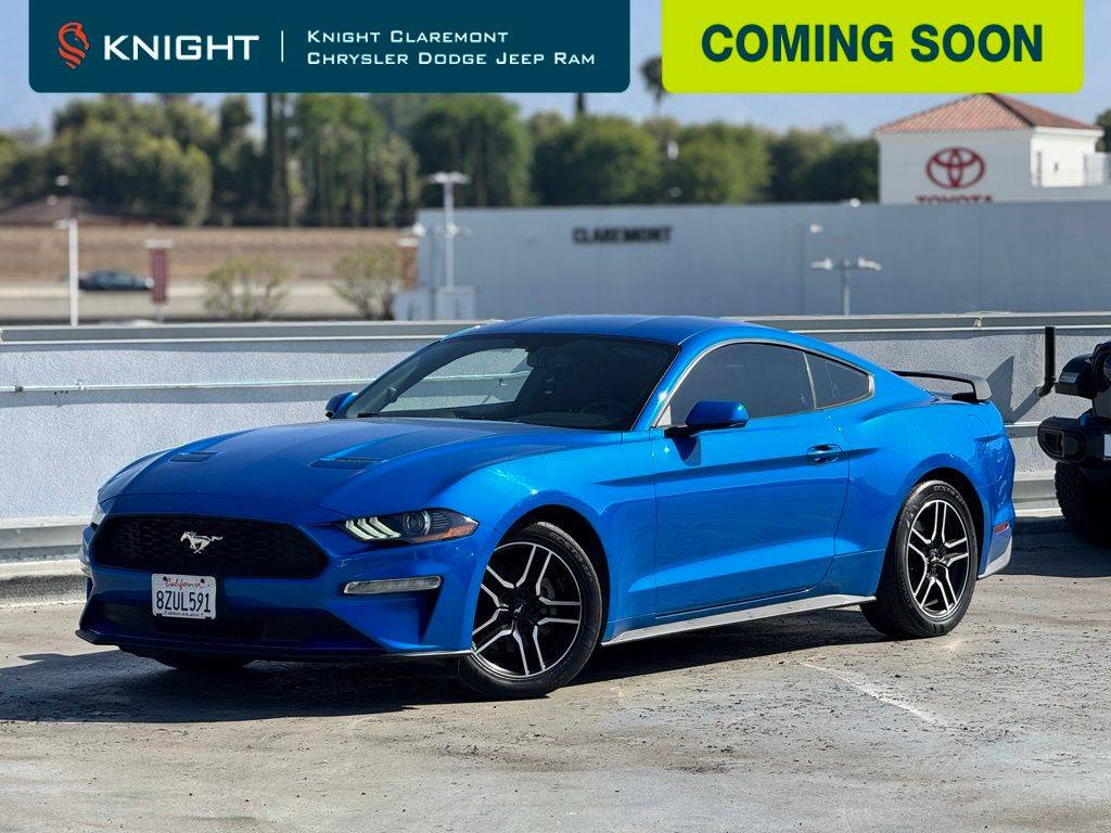2019 Ford Mustang EcoBoost — Coupe — 54,191 mi — Claremont, CA