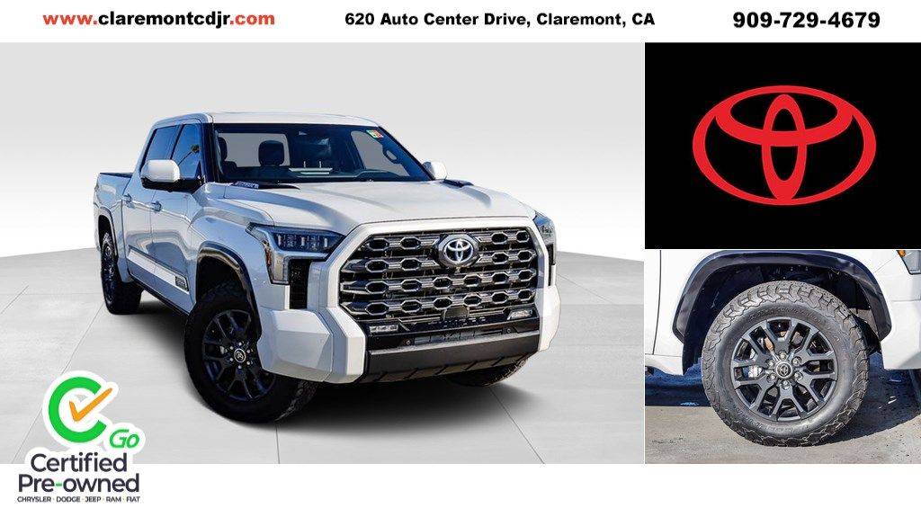 2023 Toyota Tundra Hybrid Platinum — Pickup Truck — 47,689 mi — Claremont, CA