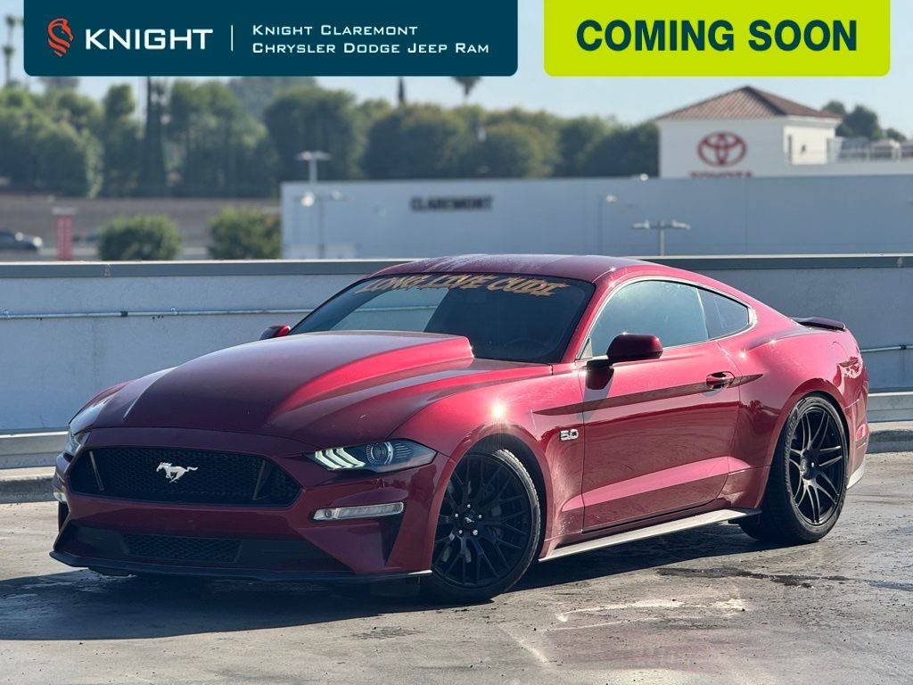 2019 Ford Mustang GT — Coupe — 21,728 mi — Claremont, CA